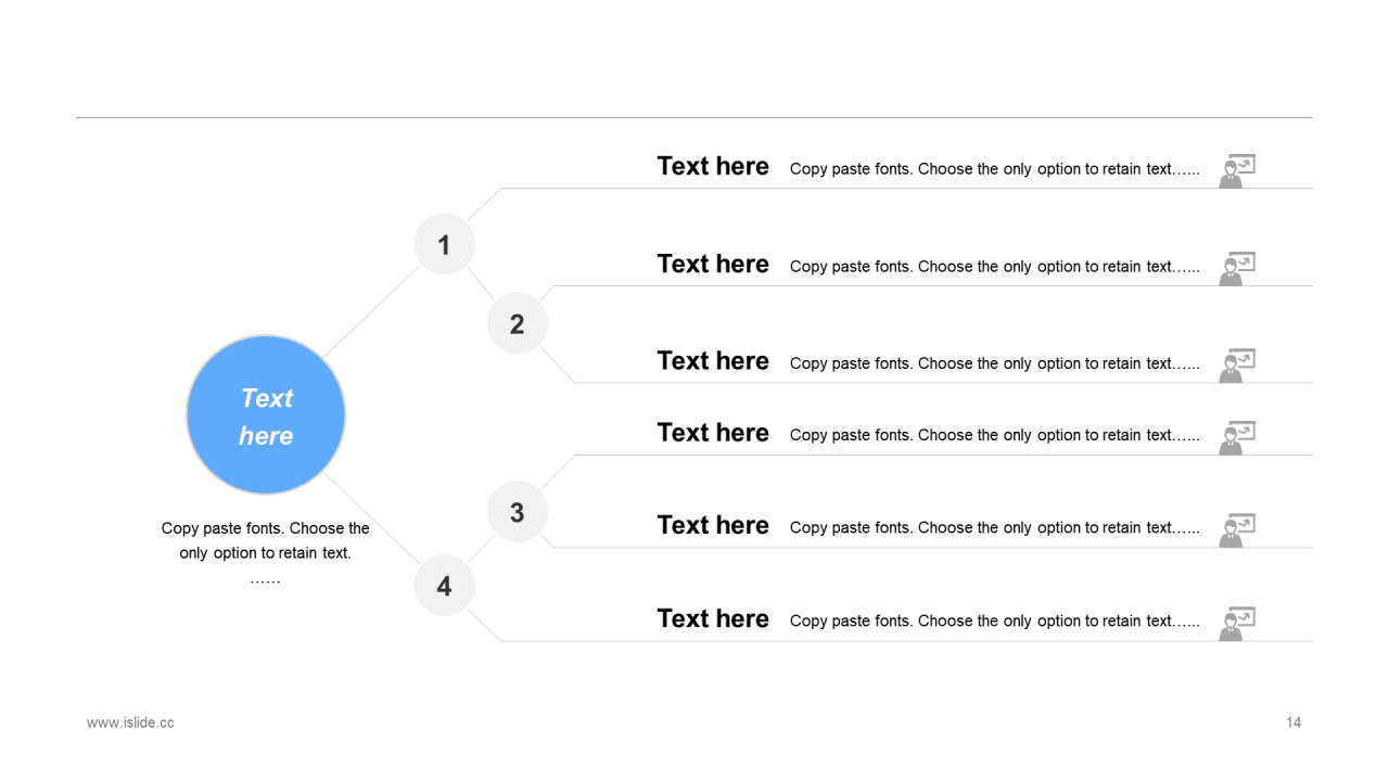 蓝色插画工作总结PPT案例