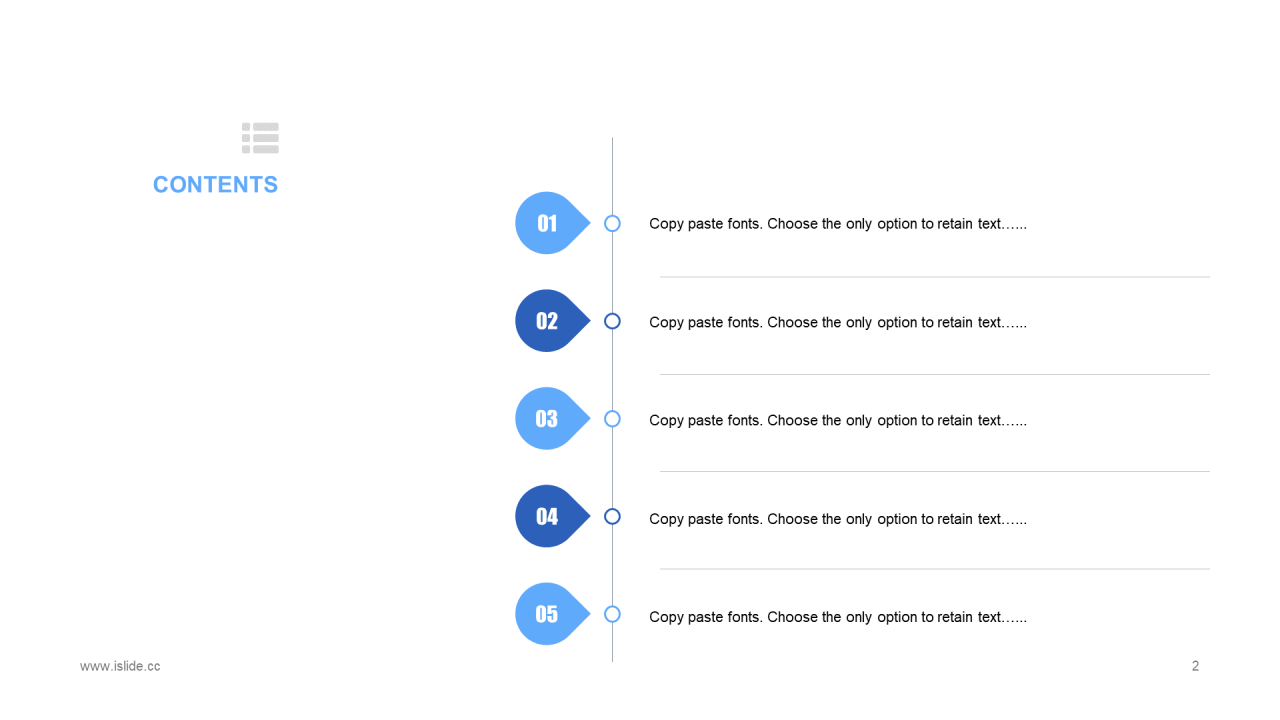 蓝色插画工作总结PPT案例