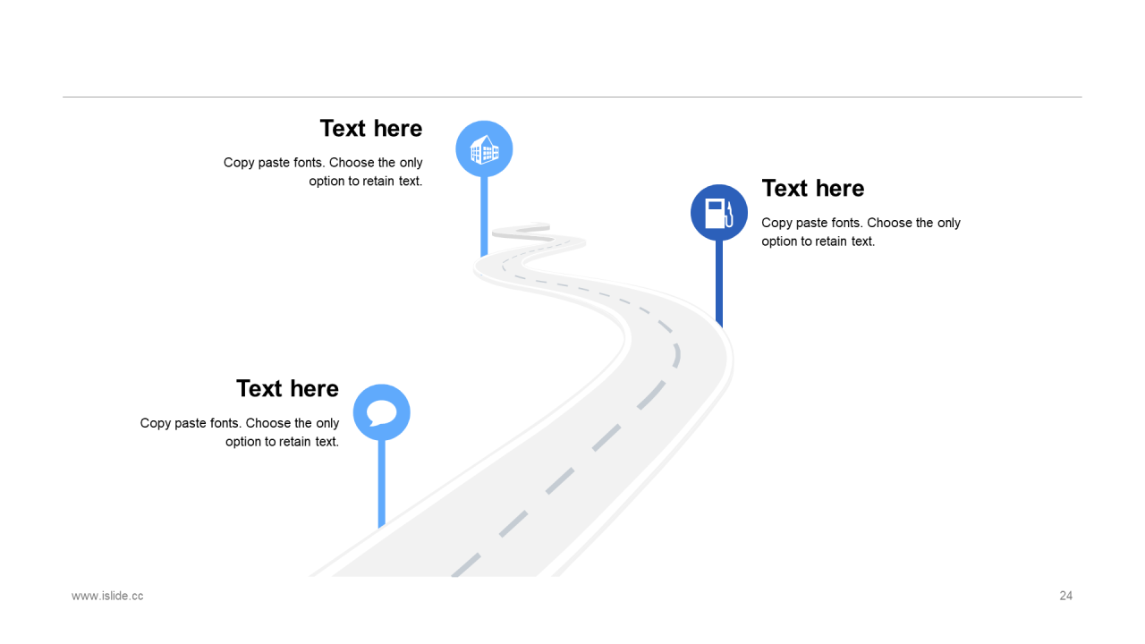 蓝色插画工作总结PPT案例