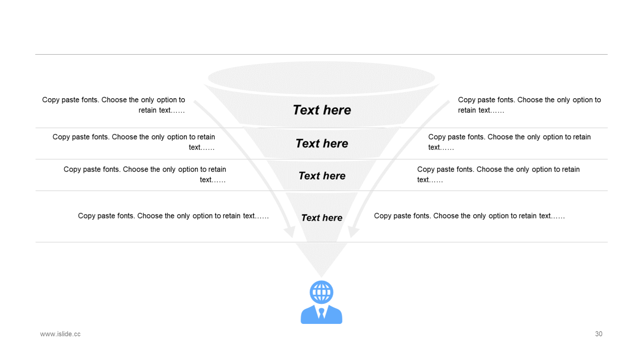 蓝色插画工作总结PPT案例