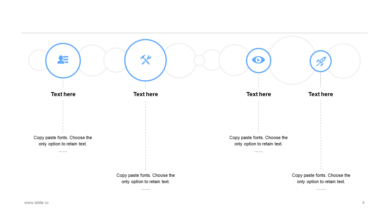 蓝色插画工作总结PPT案例