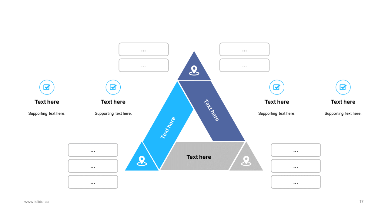 蓝色插画新媒体行业分析报告PPT通用模板
