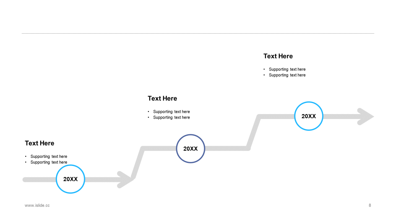 蓝色插画新媒体行业分析报告PPT通用模板