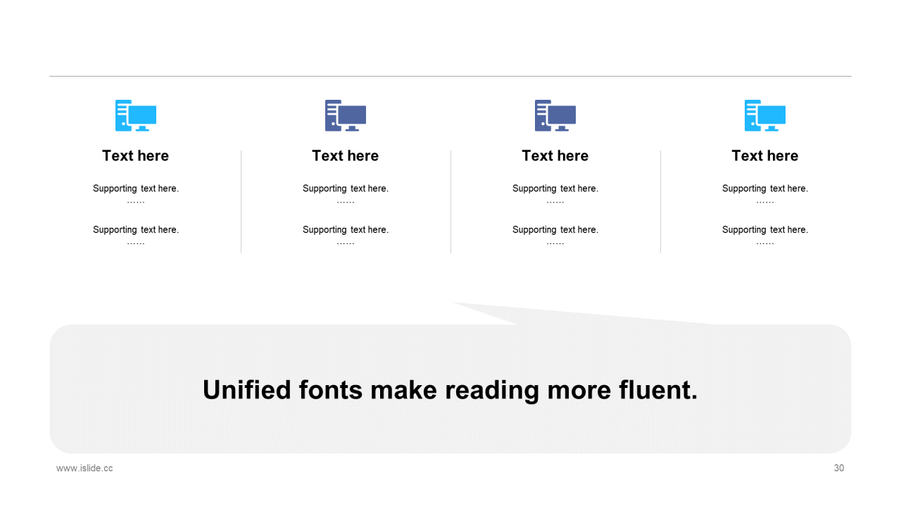 蓝色插画新媒体行业分析报告PPT通用模板