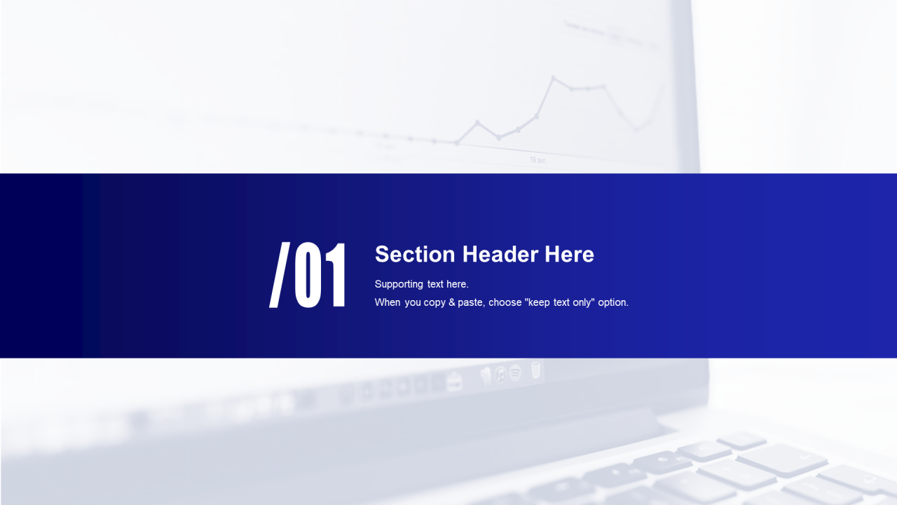蓝色商务调查报告类PPT原创商务主题模板