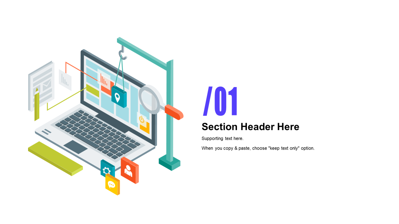 蓝色插画培训课件竞聘述职PPT案例