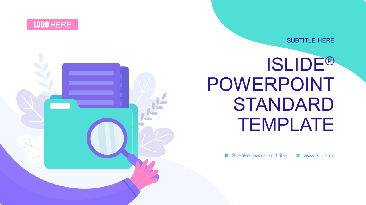 多色插画教育培训培训课件PPT案例