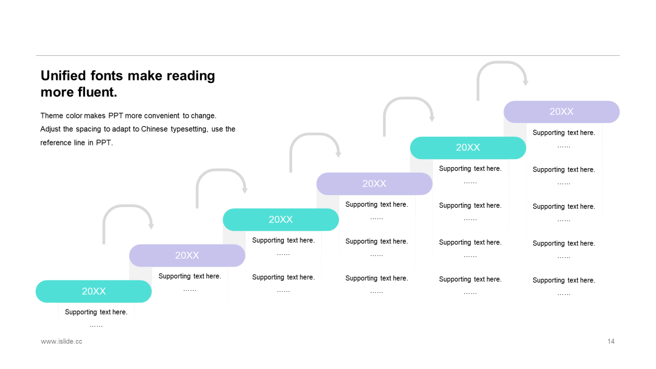 多色插画教育培训培训课件PPT案例
