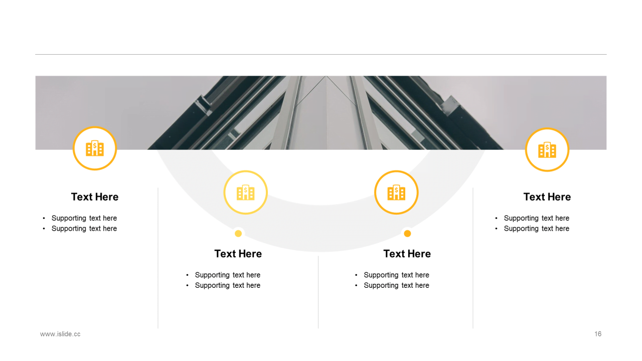 黄色插画培训课件竞聘述职PPT案例