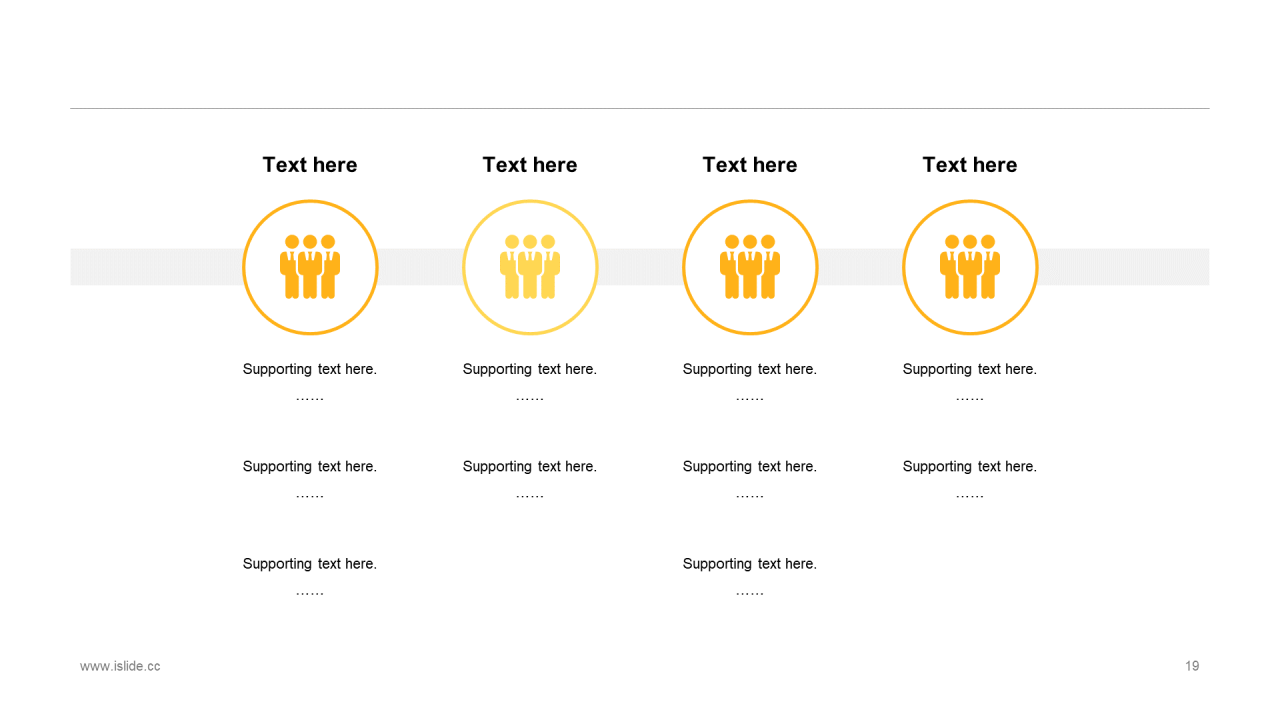 黄色插画培训课件竞聘述职PPT案例