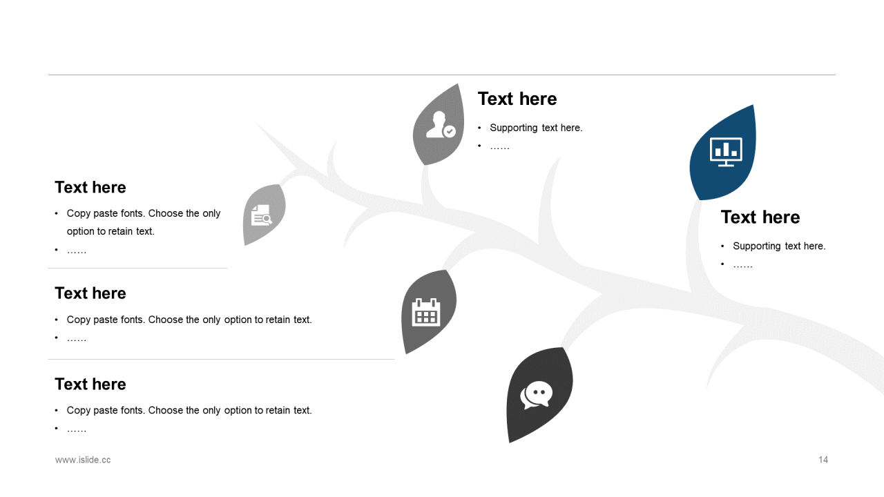 多色商业互联网通讯商业计划书PPT案例