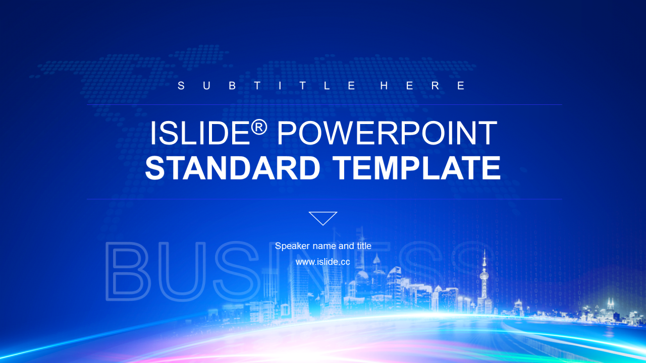 蓝色商务工作总结市场营销PPT案例