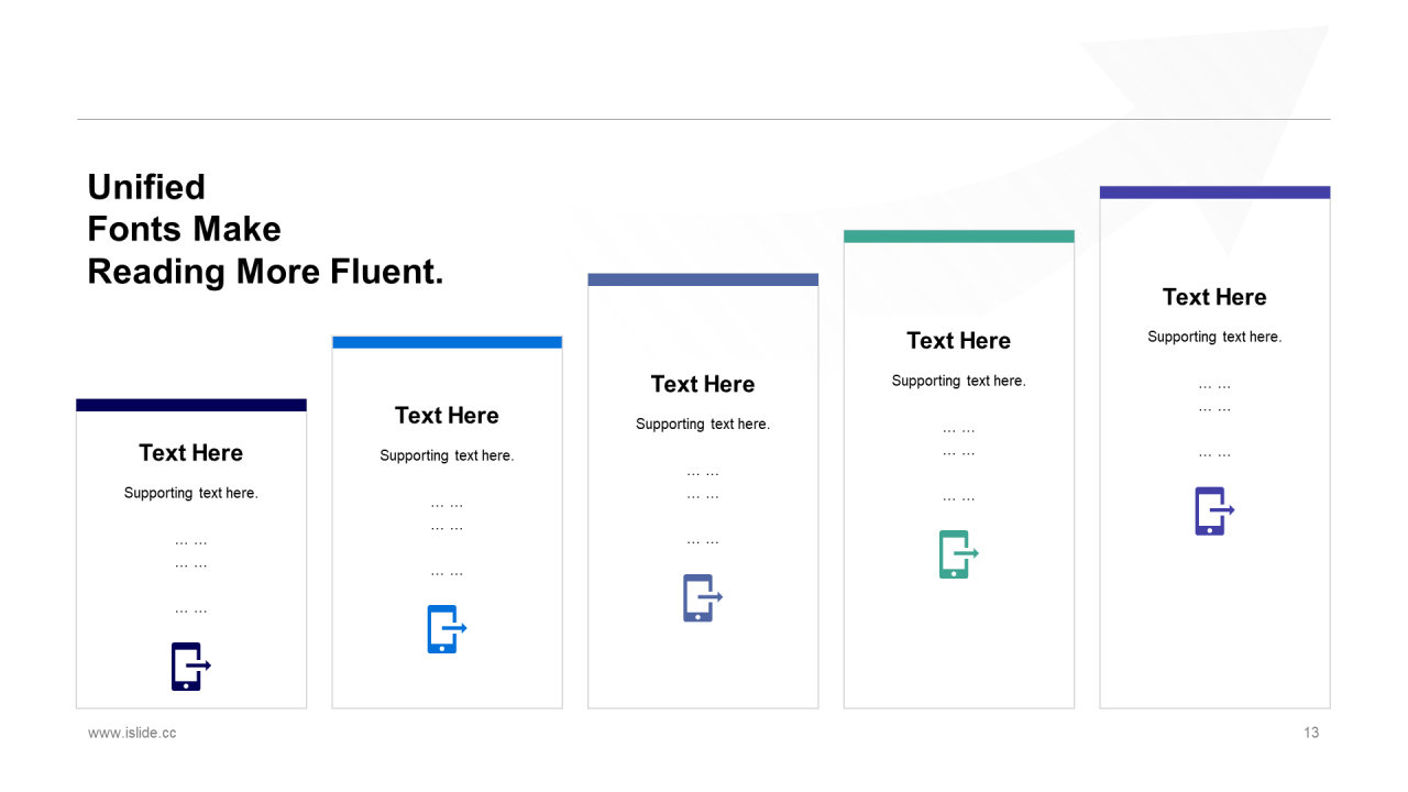 蓝色商务工作总结市场营销PPT案例