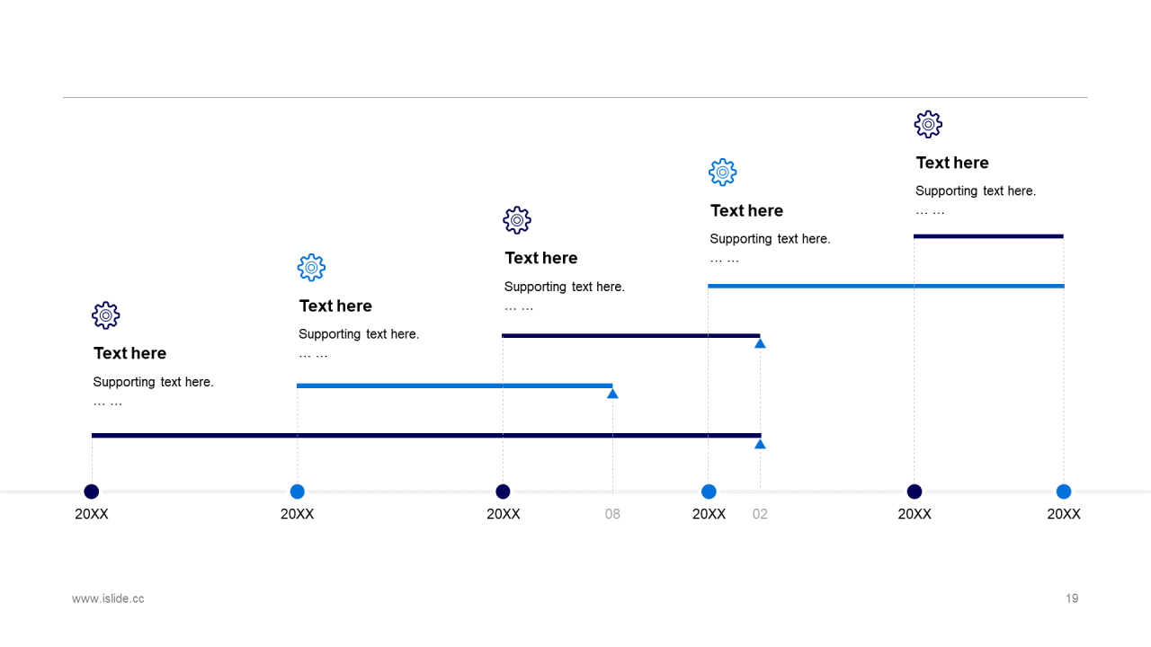 蓝色商务工作总结市场营销PPT案例