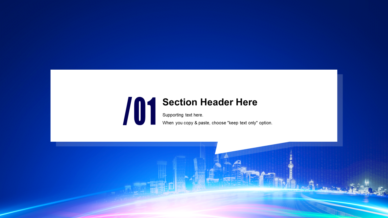 蓝色商务工作总结市场营销PPT案例