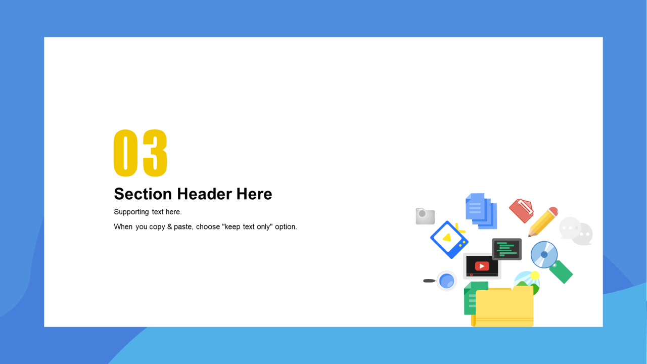 蓝色插画教育培训培训课件PPT案例