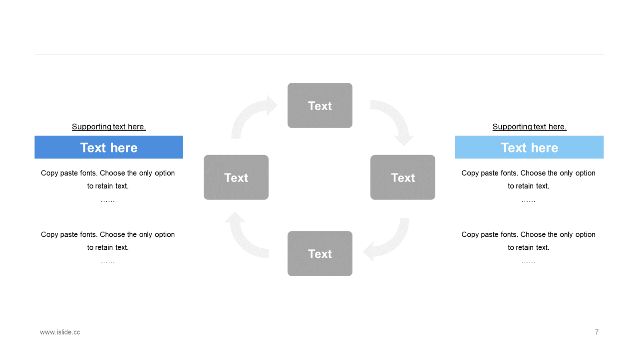 蓝色插画教育培训培训课件PPT案例