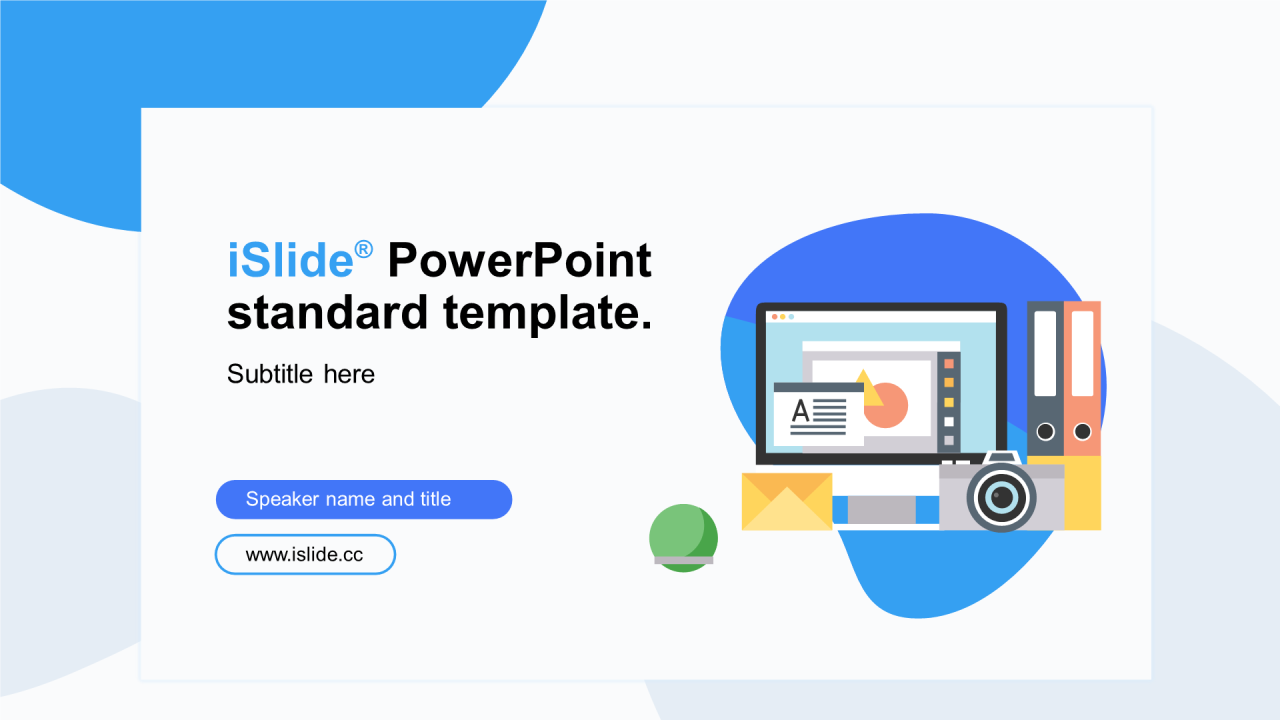 白色插画工作总结培训课件PPT案例