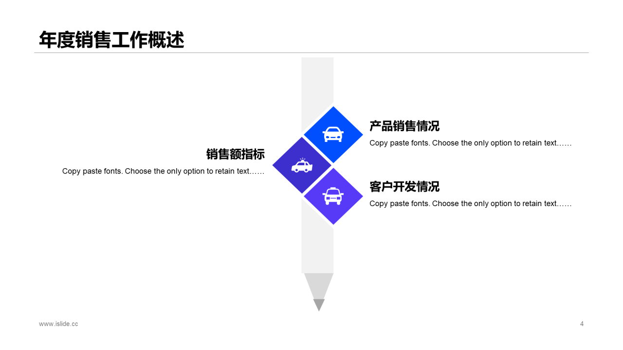 紫色插画销售部工作总结汇报PPT案例