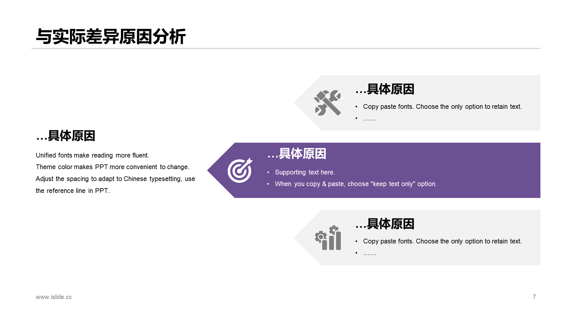 紫色创意个人工作总结报告PPT案例