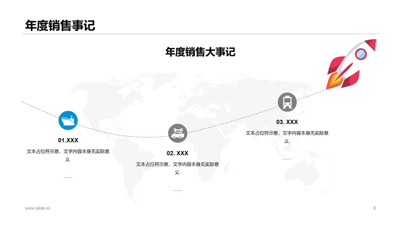 浅色简约个人销售年终工作总结汇报PPT案例