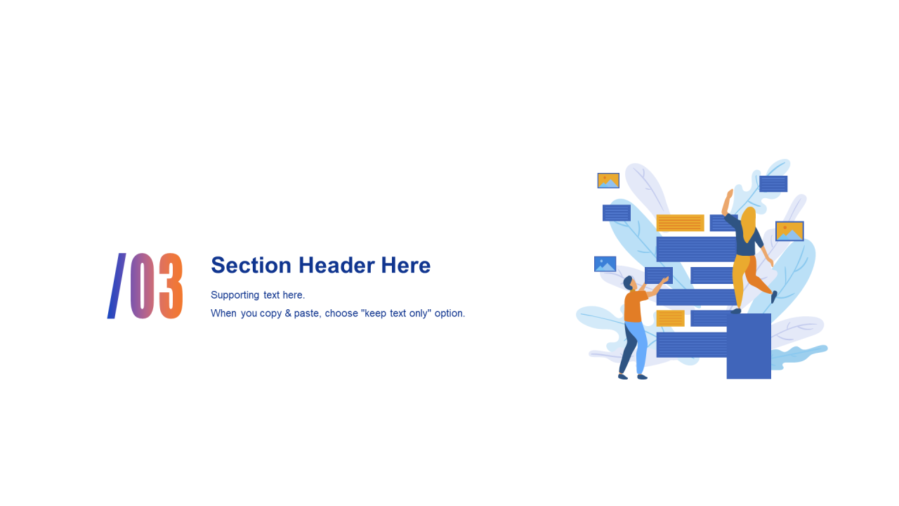 多色插画培训课件竞聘述职PPT案例