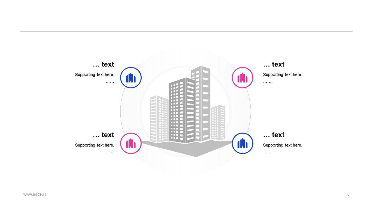 多色插画培训课件竞聘述职PPT案例