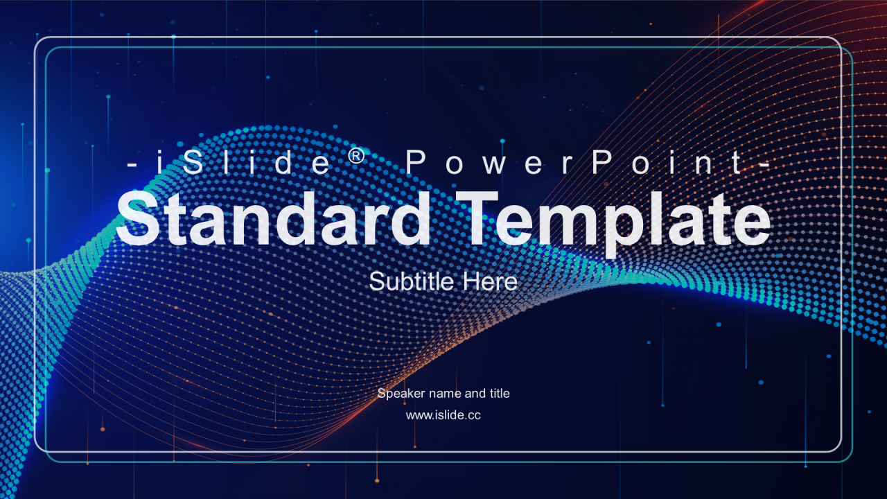 蓝色科技智能工作总结商业计划书PPT案例