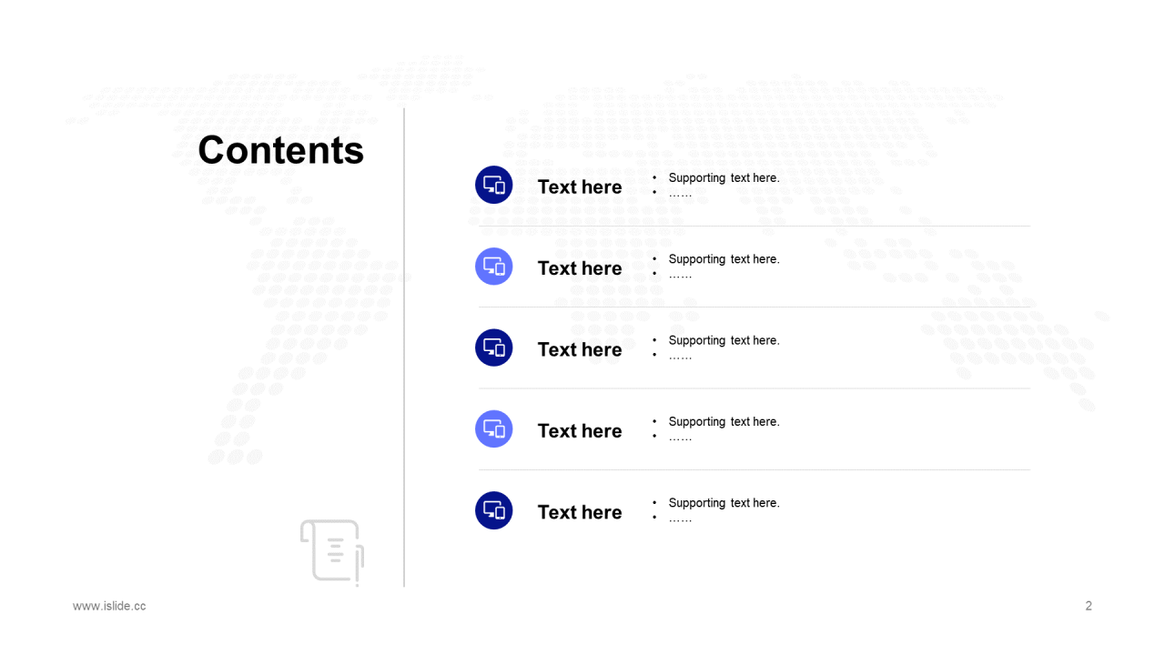 蓝色科技智能工作总结商业计划书PPT案例