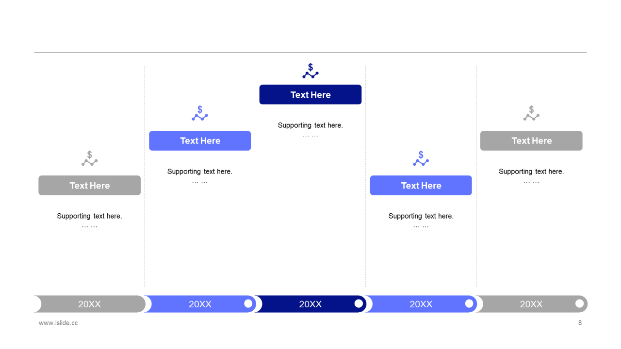 蓝色科技智能工作总结商业计划书PPT案例