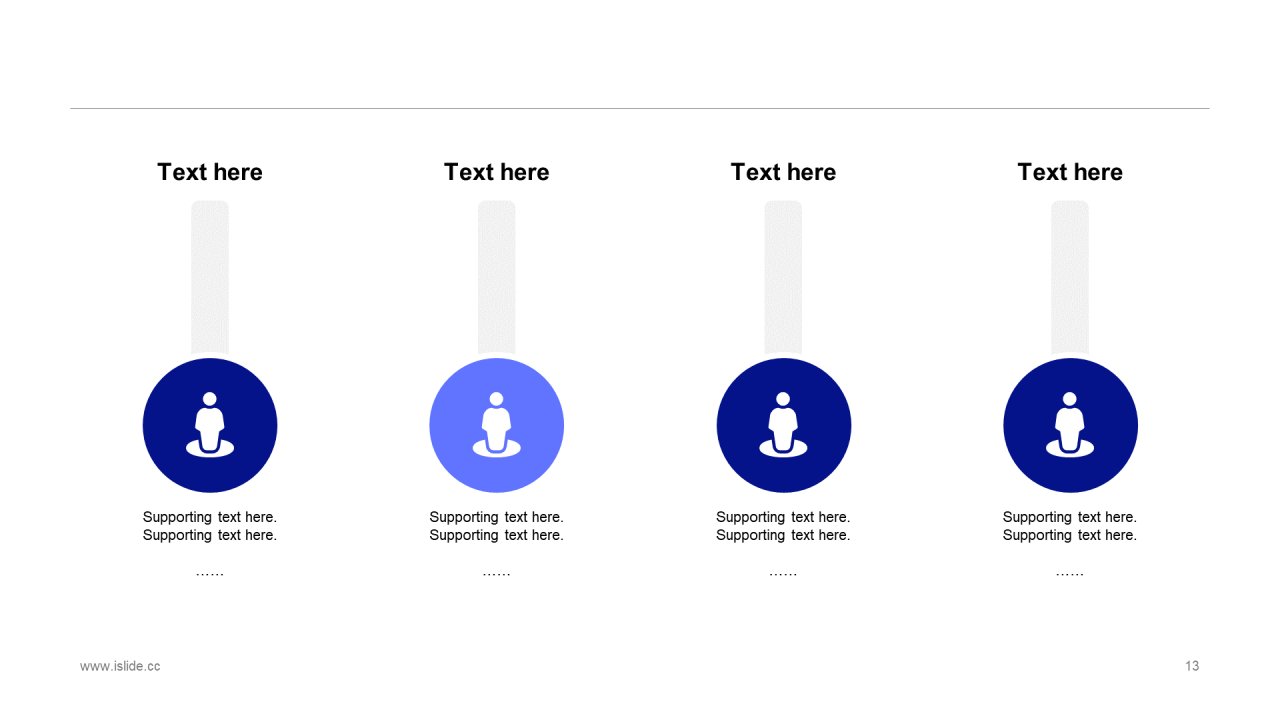 蓝色科技智能工作总结商业计划书PPT案例