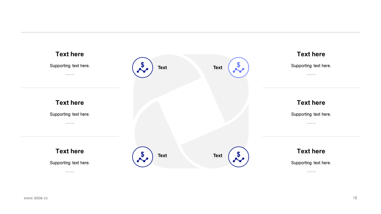 蓝色科技智能工作总结商业计划书PPT案例