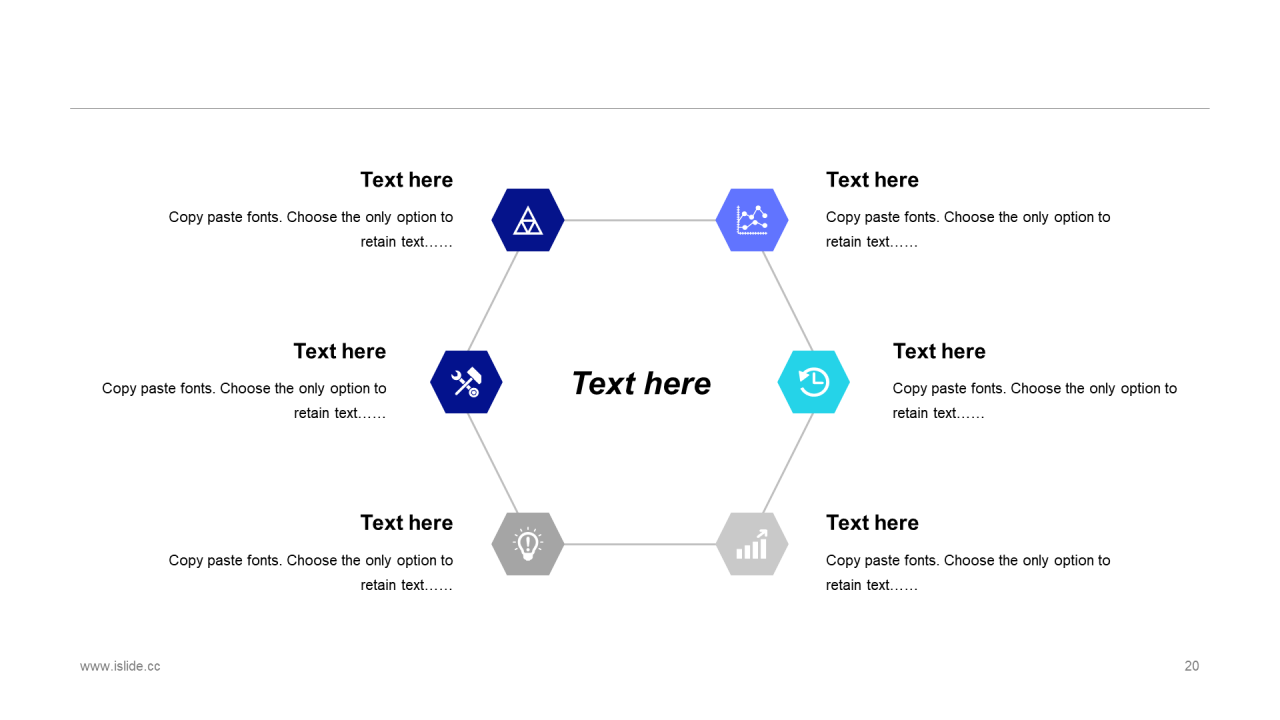 蓝色科技智能工作总结商业计划书PPT案例
