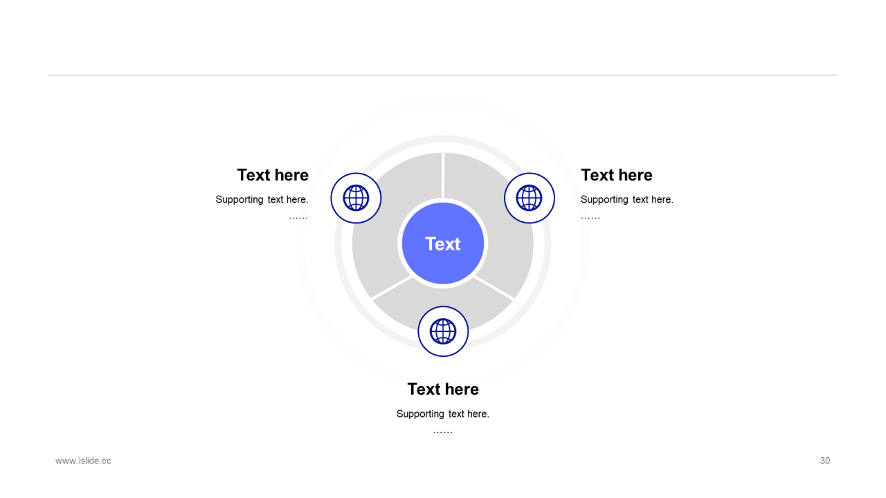 蓝色科技智能工作总结商业计划书PPT案例