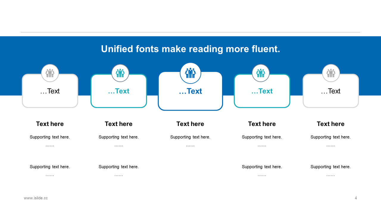 蓝色创意科技智能工作总结PPT案例