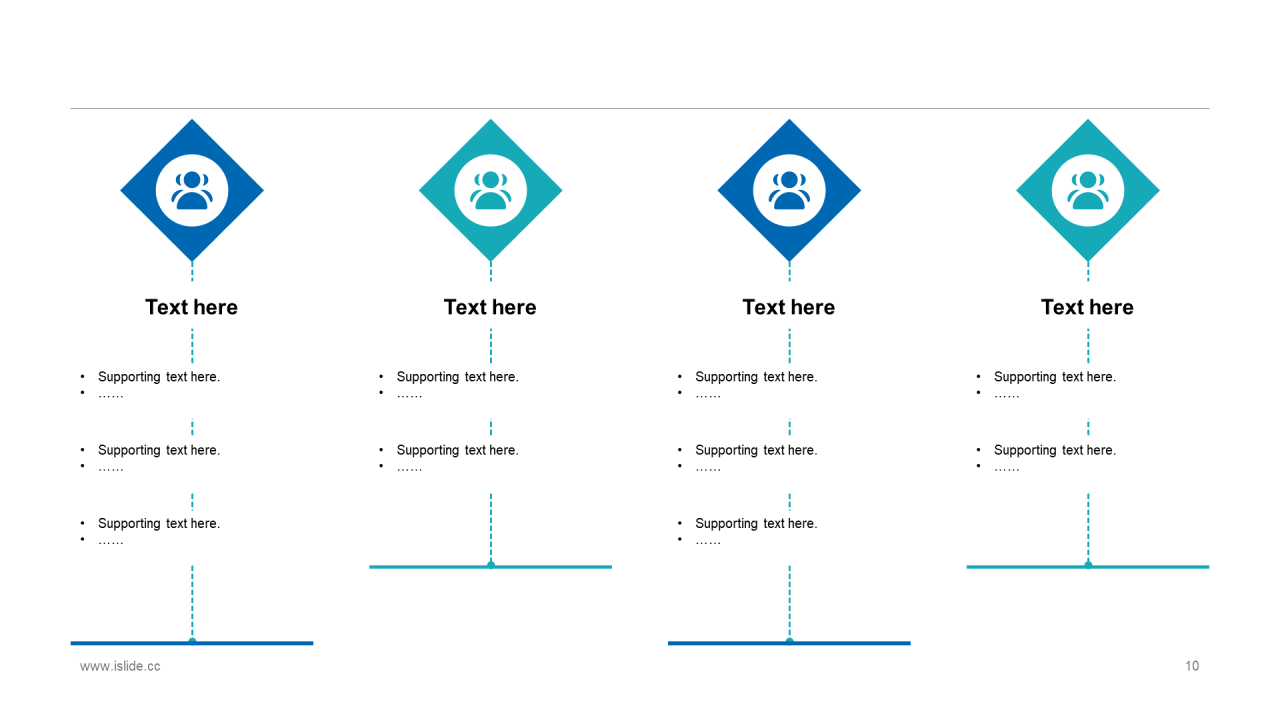 蓝色创意科技智能工作总结PPT案例