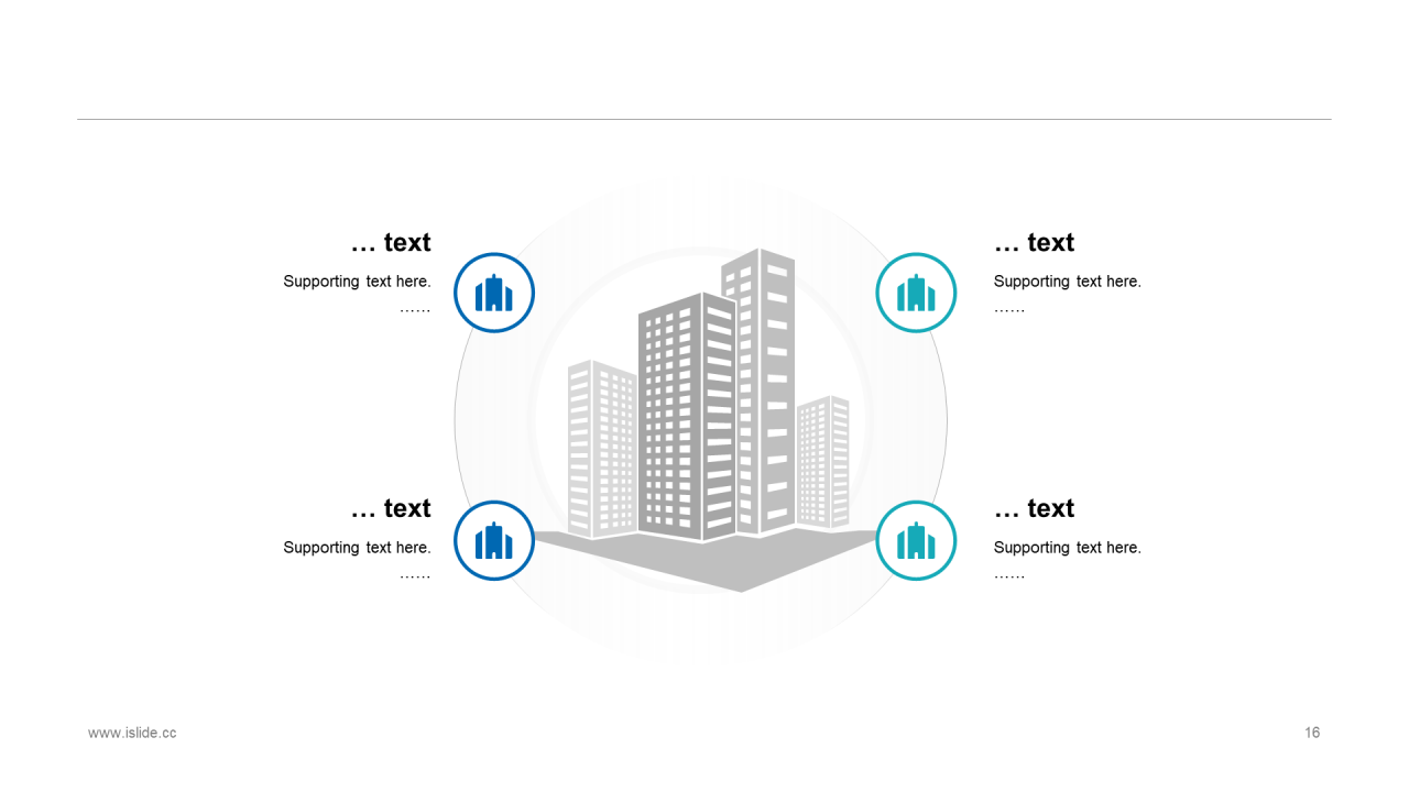 蓝色创意科技智能工作总结PPT案例