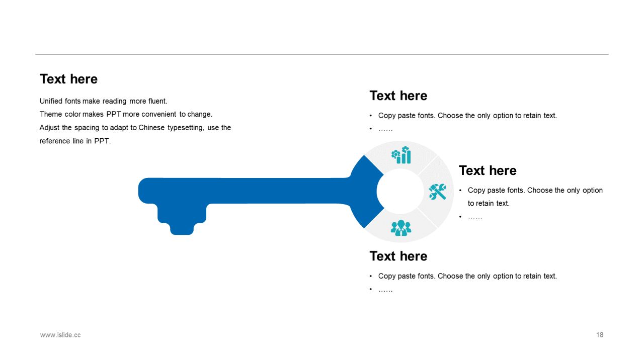 蓝色创意科技智能工作总结PPT案例