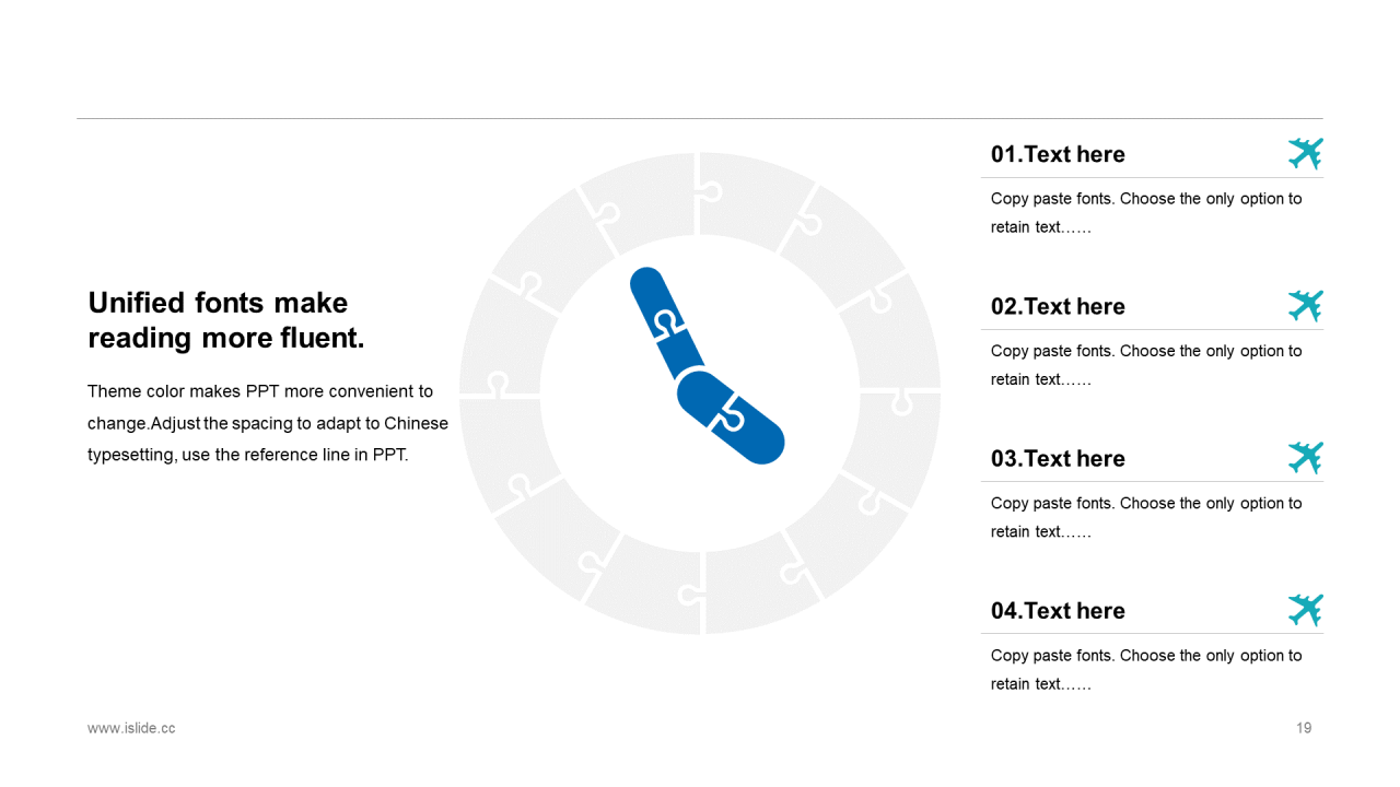 蓝色创意科技智能工作总结PPT案例