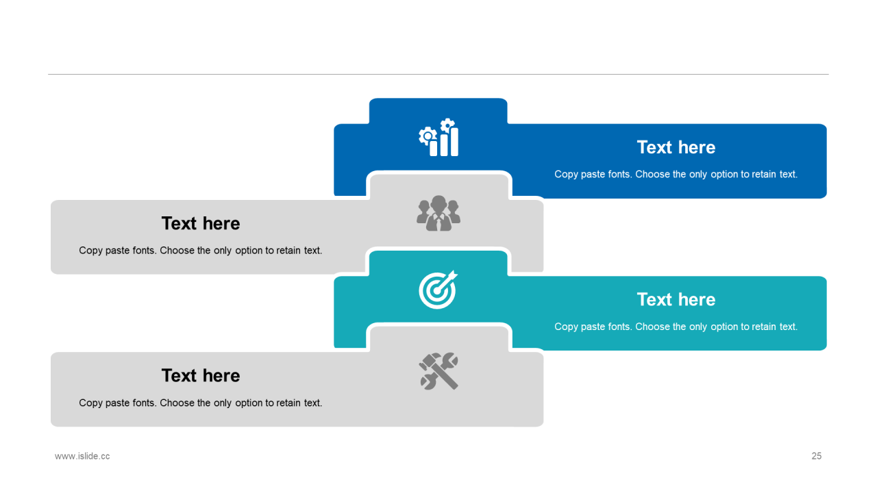 蓝色创意科技智能工作总结PPT案例