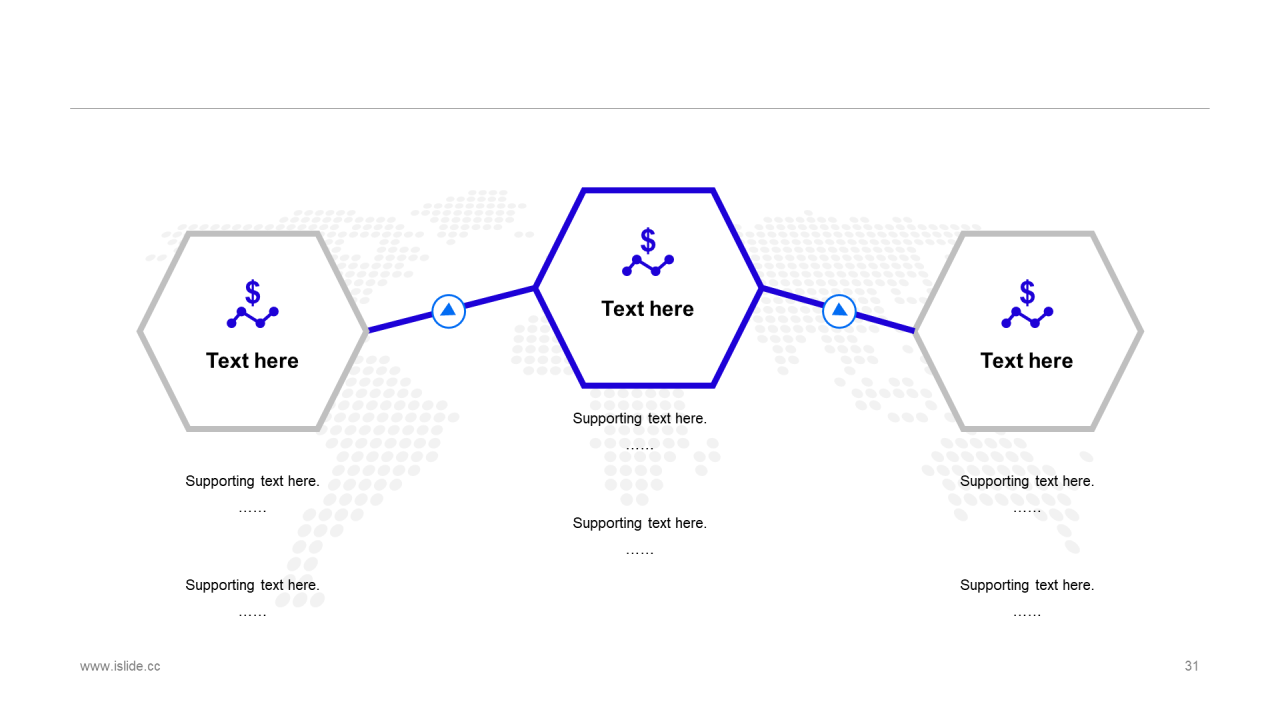 蓝色创意简约商务工作总结PPT案例