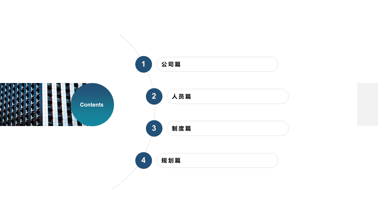 蓝色创意商务地产培训课件PPT案例
