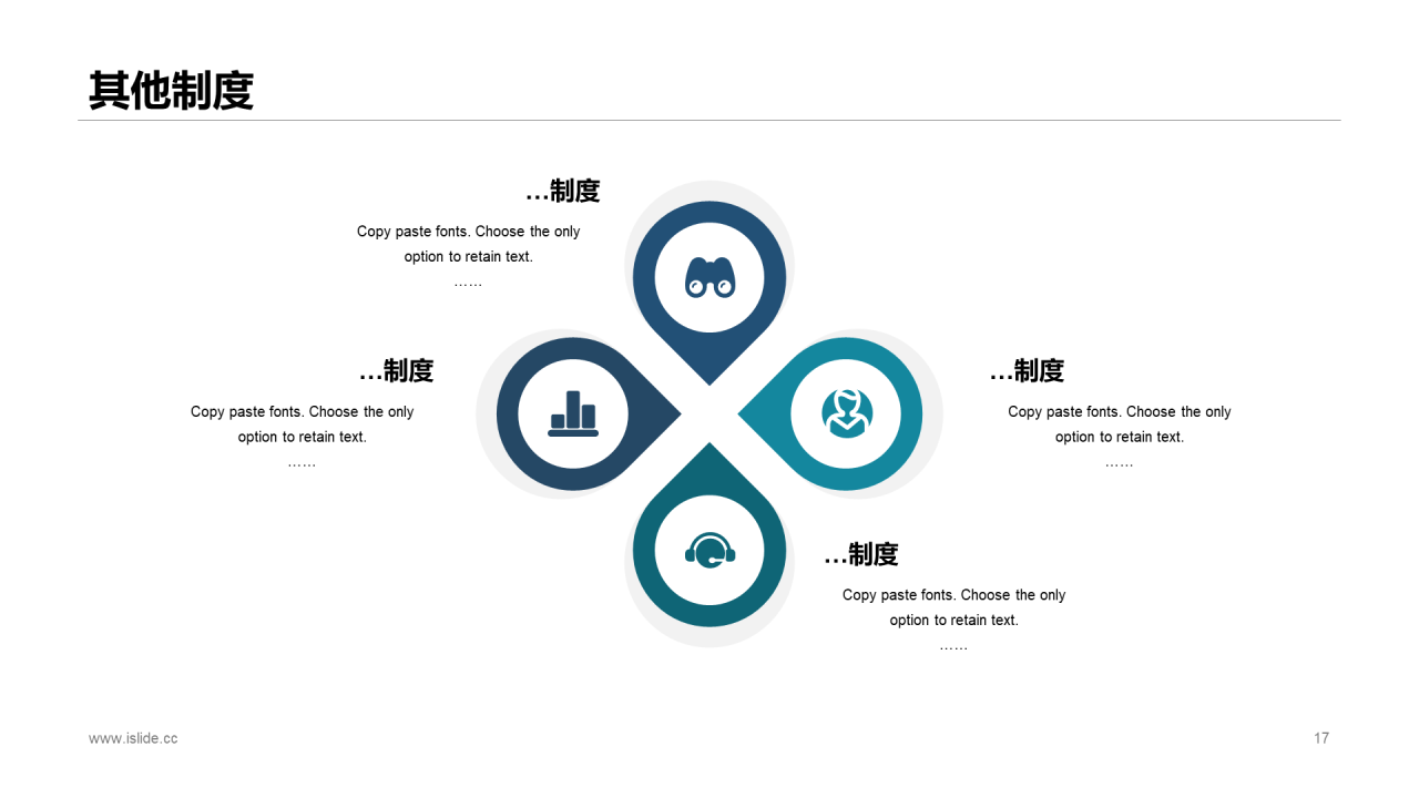 蓝色创意商务地产培训课件PPT案例