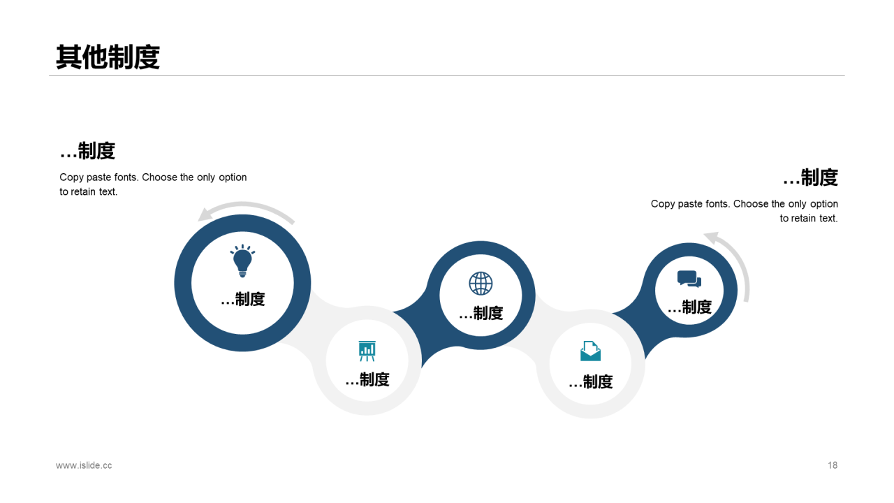 蓝色创意商务地产培训课件PPT案例