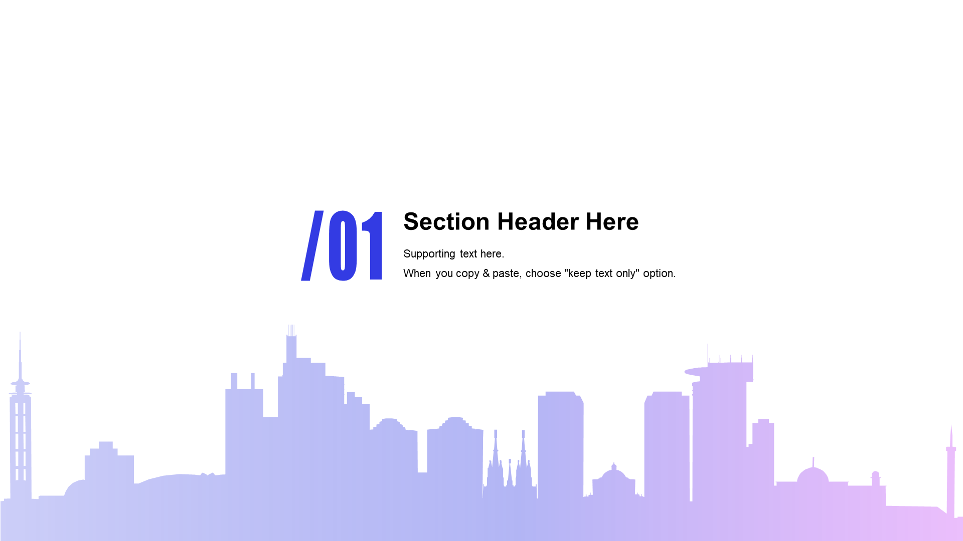 PPT Theme of Purple Creative Business Real Estate Conference