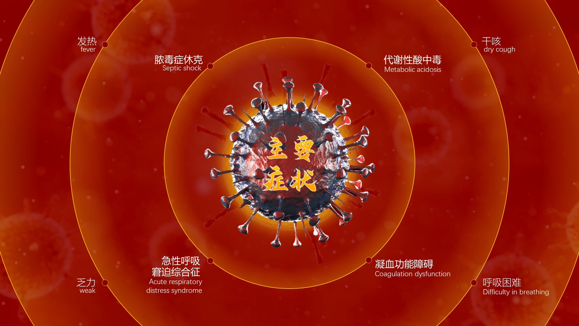 红色创意新型冠状病毒的认识与防护PPT案例