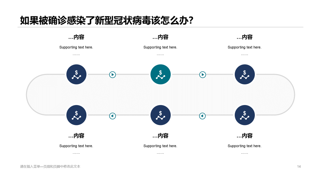 蓝色创意健康医疗工作总结PPT案例