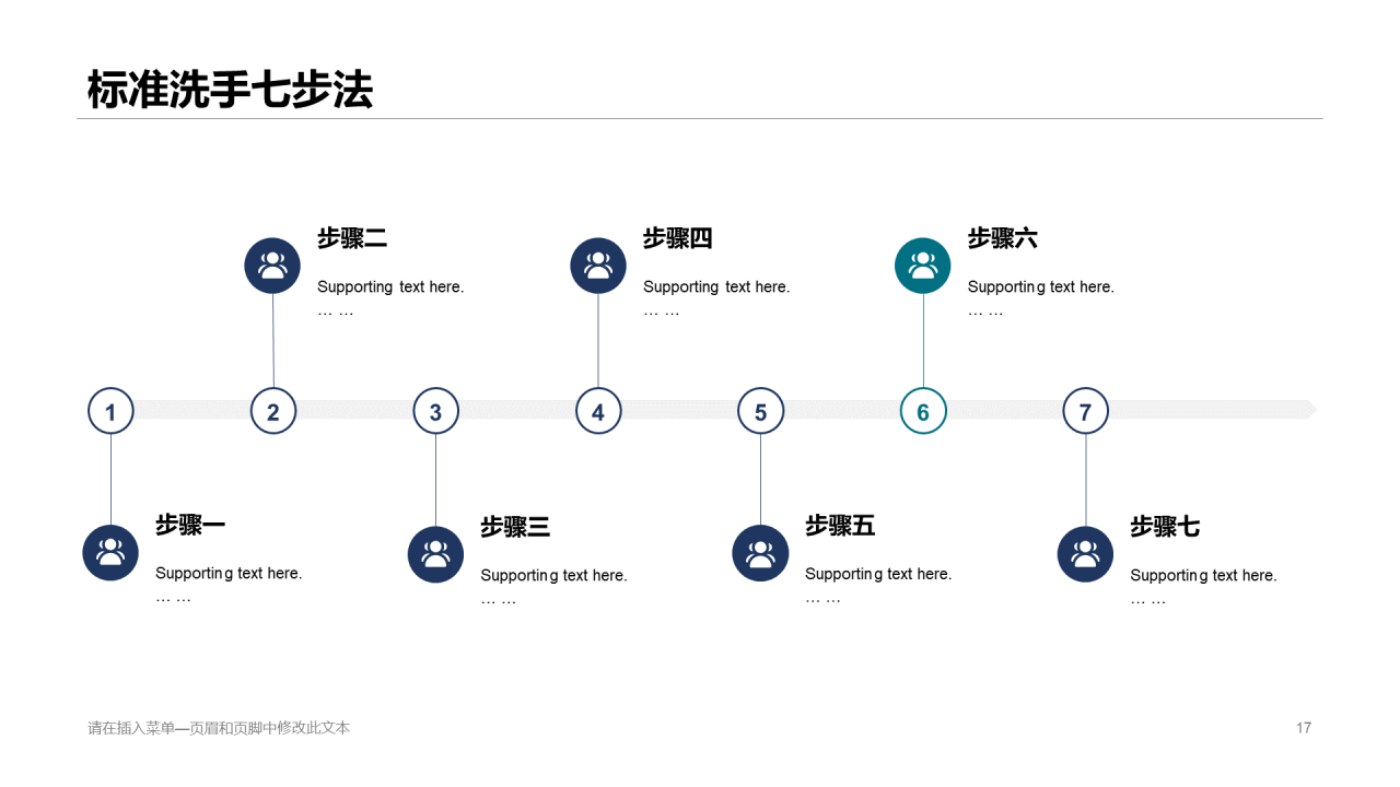 蓝色创意健康医疗工作总结PPT案例