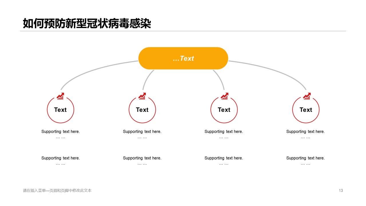 黄色插画医疗健康工作总结PPT案例