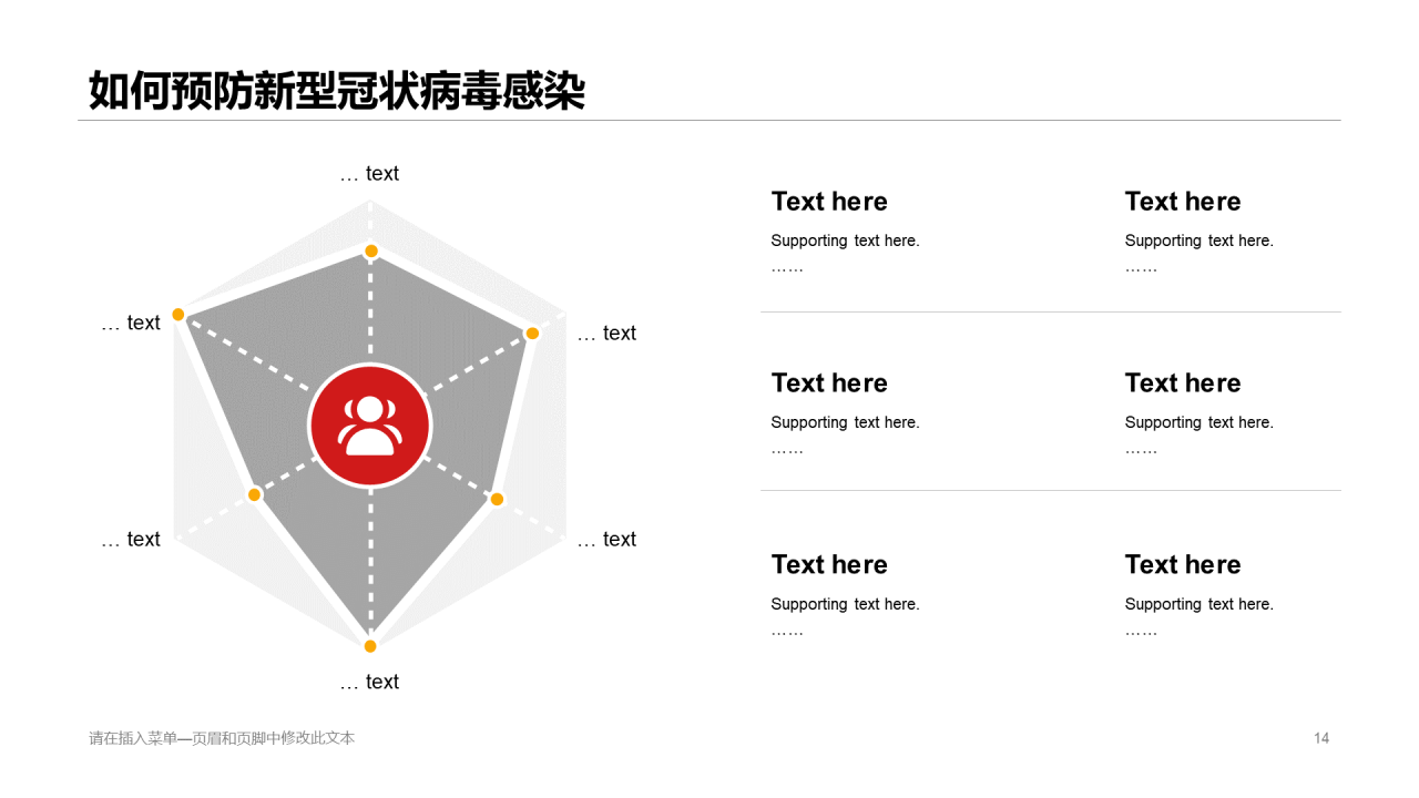 黄色插画医疗健康工作总结PPT案例